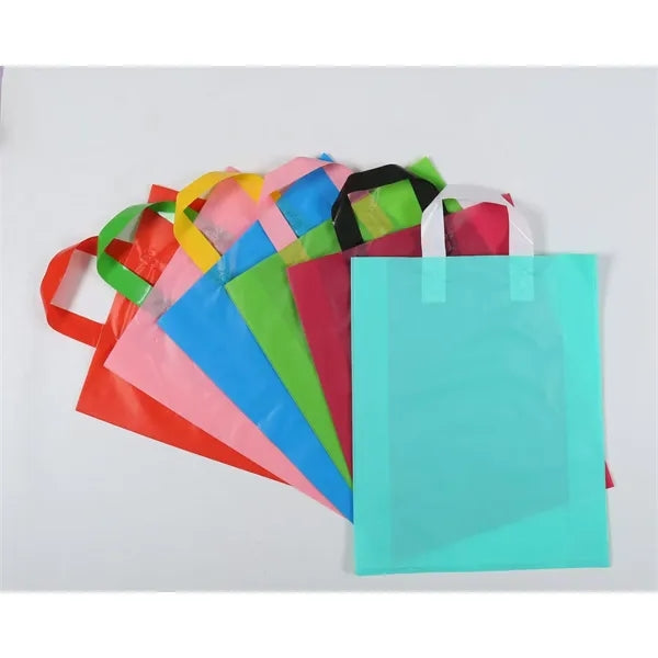 Soft Loop Handle Plastic Bag