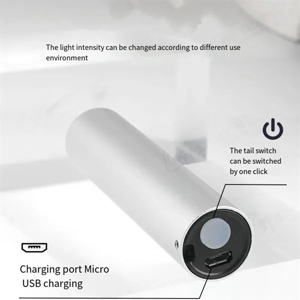 Aluminum Alloy Led Mini Flashlight Charging Model