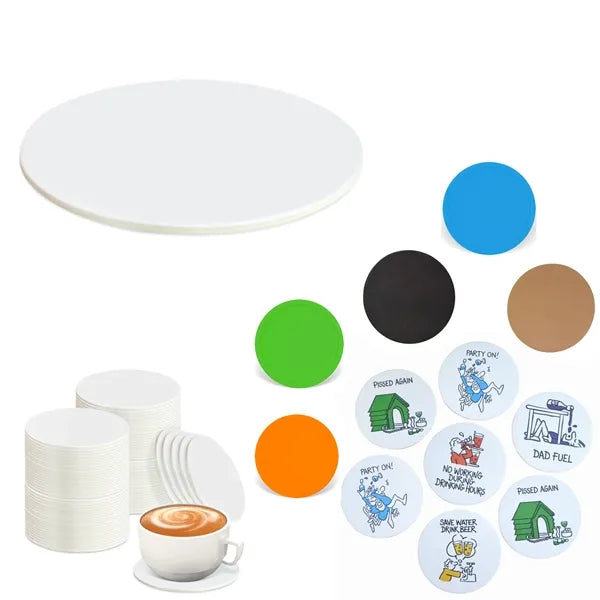 Disposable Cardboard Absorbent Paper Coaster