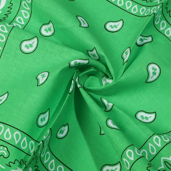 21 x 21 inches Multi-purpose Novelty Cotton Bandanas