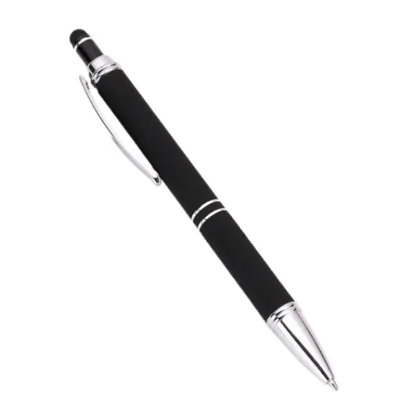 Soft Touch Metal Press Ballpoint Pen