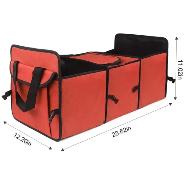 Foldable Car Trunk Organizer Cooler Bag