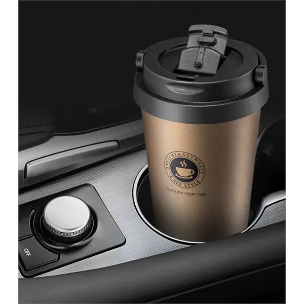 17 Oz. Stainless Steel Coffee Mug