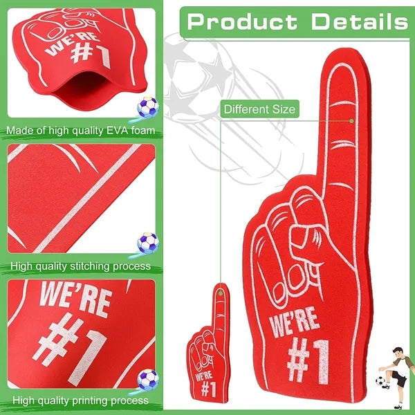 Football Baseball Fan Cheerleading Foam Cheering Hand Glove