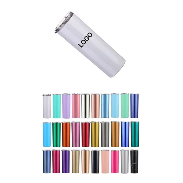 20oz Slim Stainless Steel Insulated Travel Tumbler
