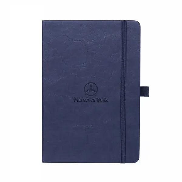 PU Leather Business Notebook With Pen Plug