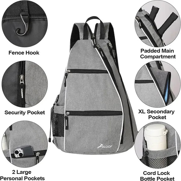 Pickleball Set Sling Bag