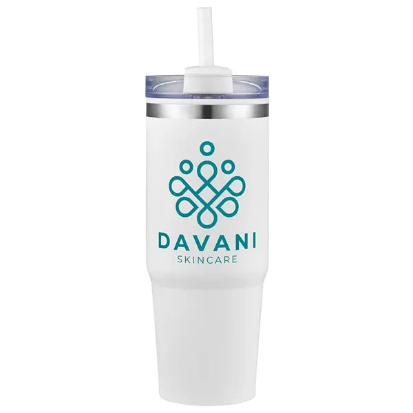 Monza 30 oz Stainless Steel/Polypropylene Tumbler