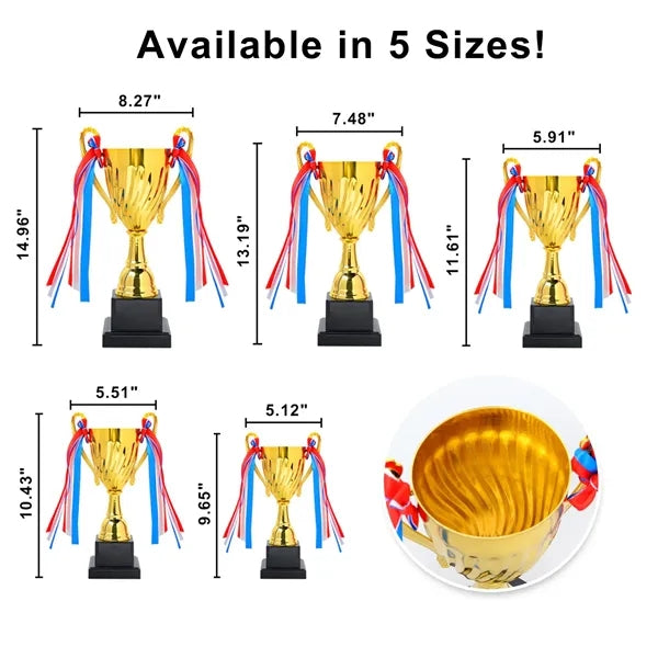 Gold Metal Champion Cup Trophy
