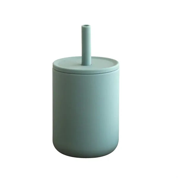 Silicone Baby Practice Drinking Cup