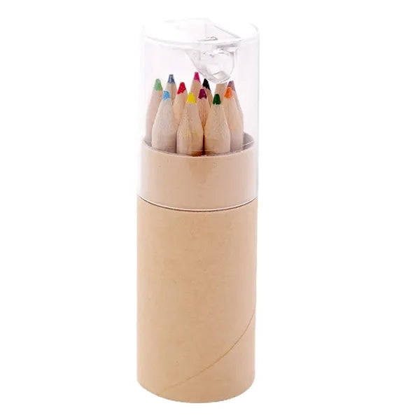 Colored Pencil With Sharpener Set