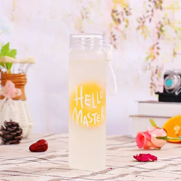 14 oz/400ml Fashion Gradient Glass Bottle