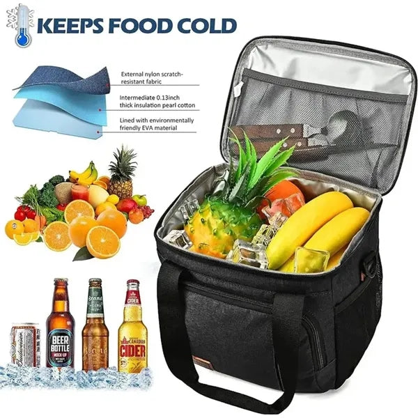Leakproof Insulated Soft Large Adult Lunch Cooler Bag Work