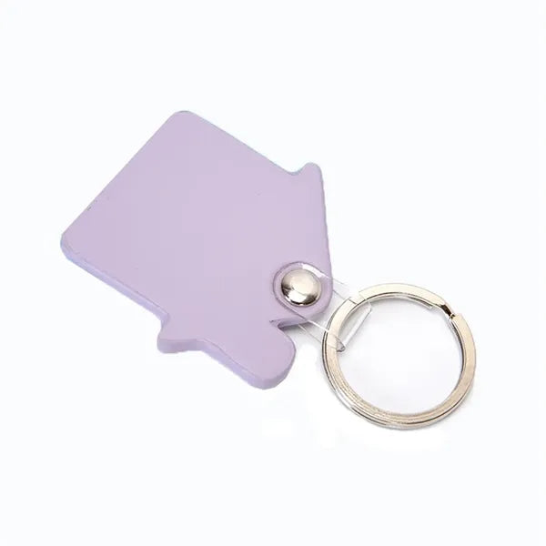 Creative Soft PU House Shaped Keychain