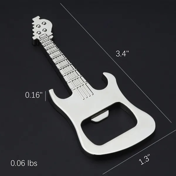 Guitar Bottle Opener Keychain