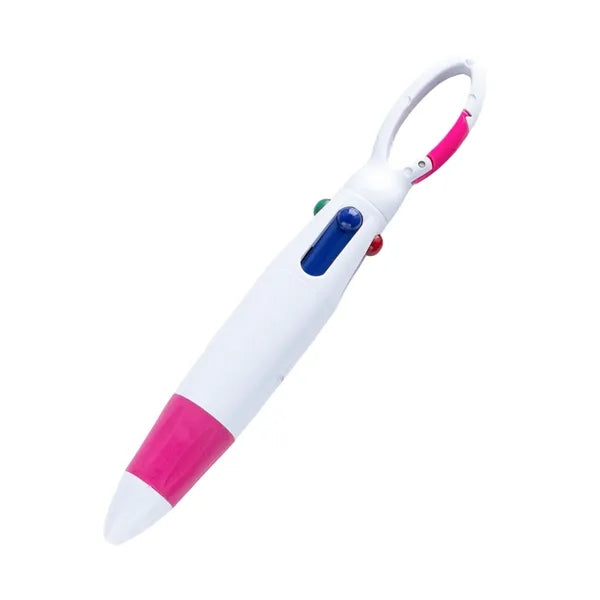 Quad-color Carabiner Pen
