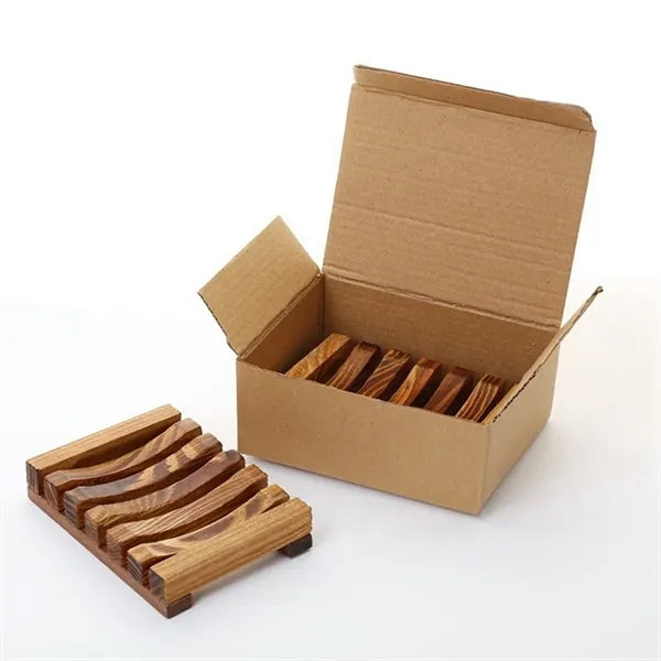 Handmade Natural Wood Soap Dish