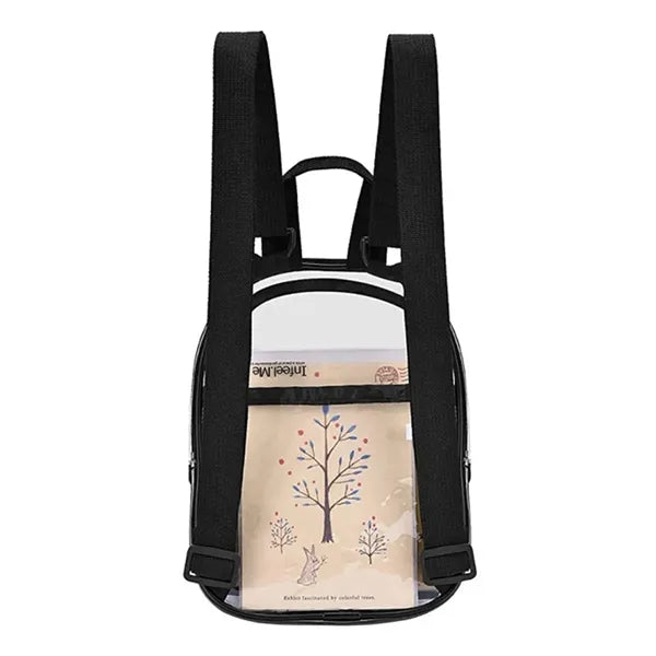 PVC Transparent School Backpack