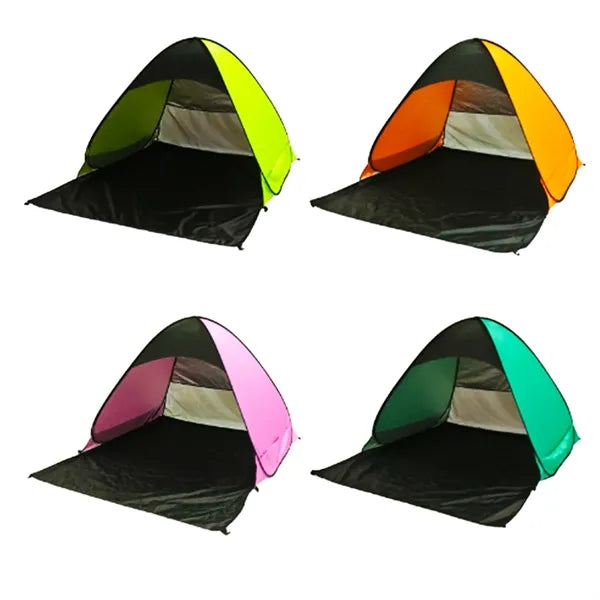Automatic Pop Up Portable Beach Tent For 3-4 Person