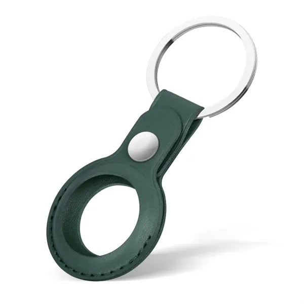 PU Leather Air&Tag Protector Case with Keychain