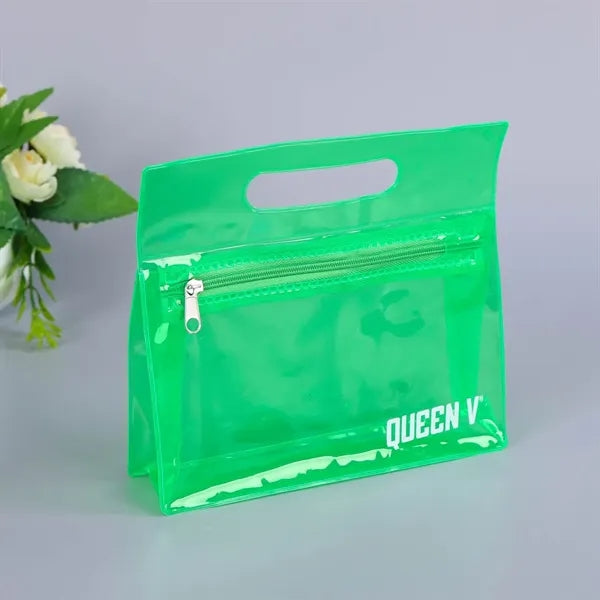 Waterproof Zipper Storage Cosmetic Tote Bag