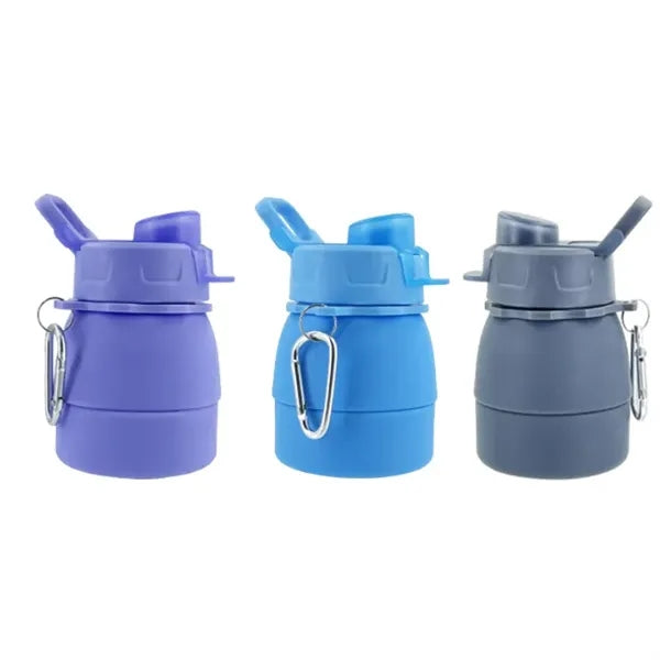 Silicone Folding Outdoor Portable Retractable Cup Kettle