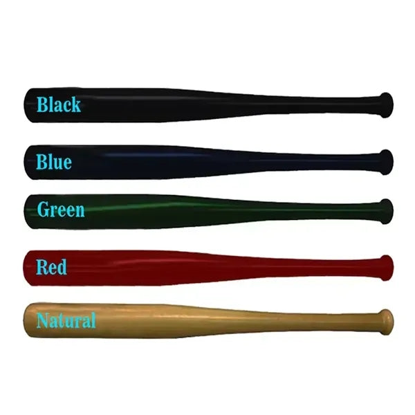 Carved Wooden Baseball Bat