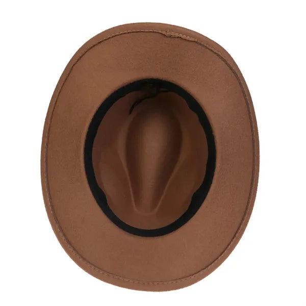 Felt Cowboy Hat for Women and Men