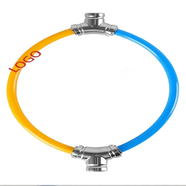 Bicycle Steel Cable Lock with Alloy Shackle