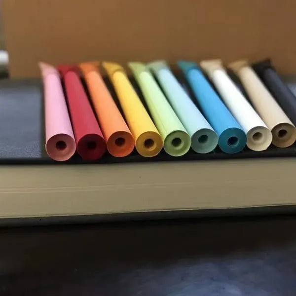 Eco-Friendly Kraft Paper Ballpoint Cap Hotel Pens
