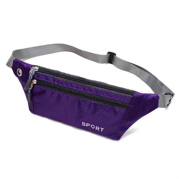 Adjustable Fanny Pack Running Waist Bags with Zippered