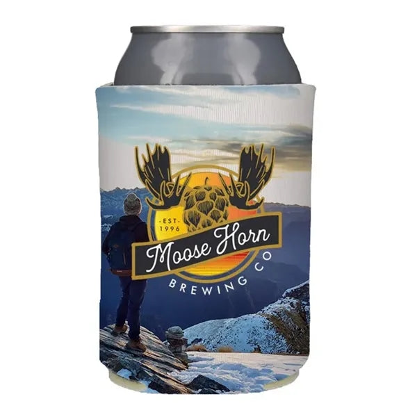 Extra Strong Magnetic Full Color Neoprene 12 Oz. Can Cooler.