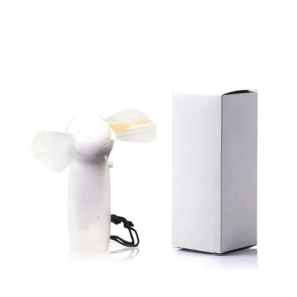 Flashing Word Handheld Fan