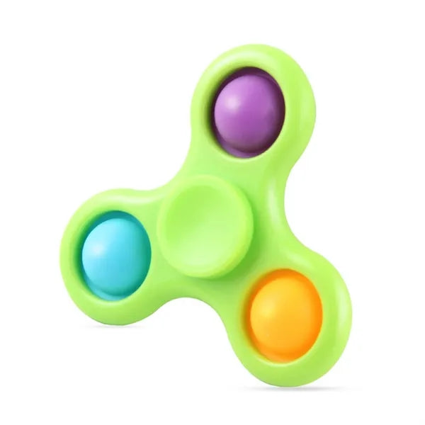Push Pop Rotatable Fidget Spinner Toy