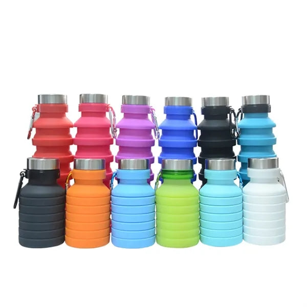 20oz Silicone Folding Cup With Handle