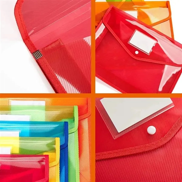 Expandable Envelopes Plastic Document Folder