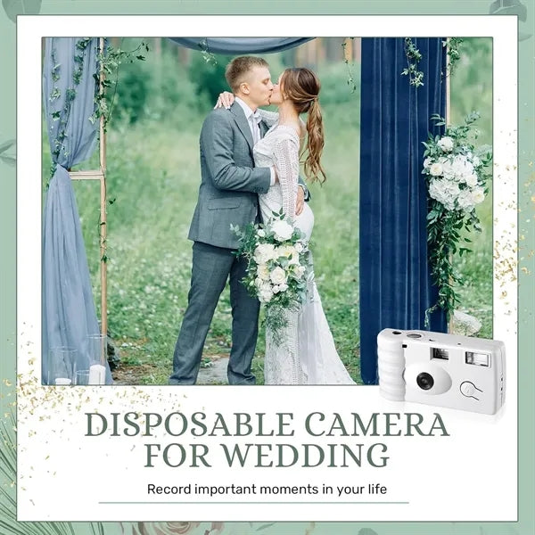 17 Exp Disposable Camera With Custom Wrap