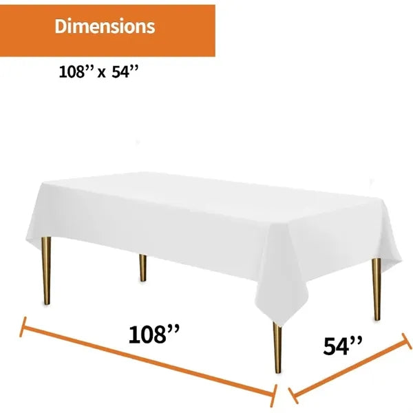 Washable Tablecloth for Dining & Parties