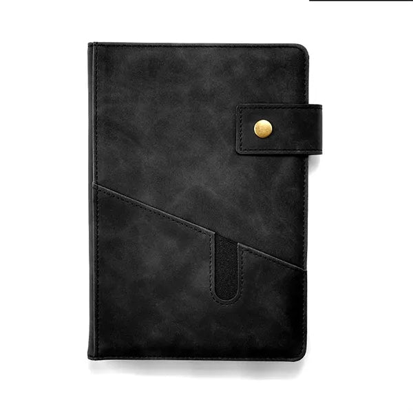 A5 100 Sheets Lined Leather Thicken Business Notebook