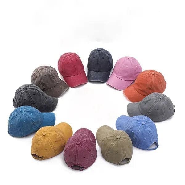Wash Cotton Baseball Cap