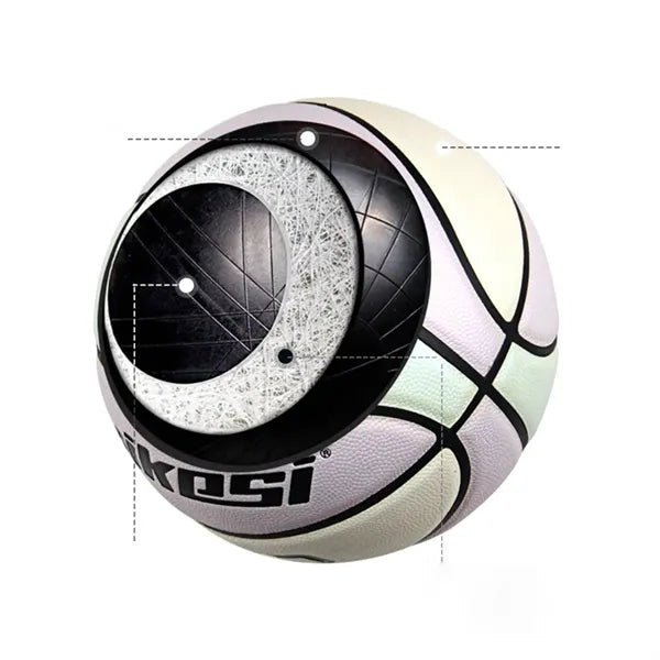 Size 7 Basketball Glow in The Dark Light up for Teenagers