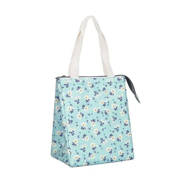 Handheld Aluminum Film Insulated Bag Lunchbox WIth Zipper