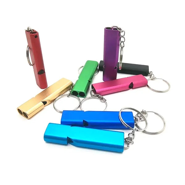 Aluminum Alloy Metal Emergency Survival Whistle