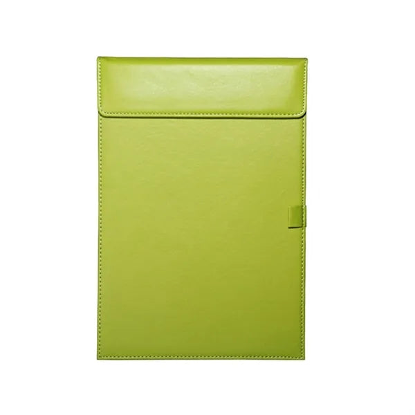 A4 PU Leather Magnetic Clipboard w/Clip and Pen Loop