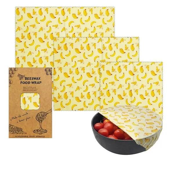 Beeswax Food Wrap 3 Pack Set