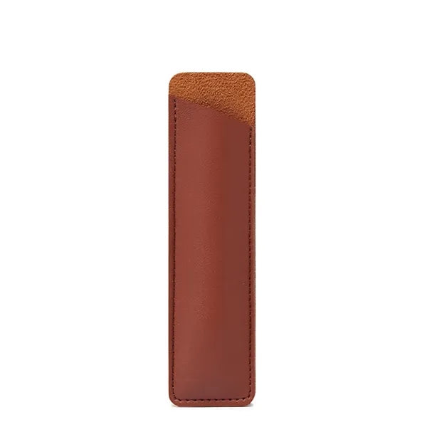 Leather Pen Sleeve Case Holder Pouch