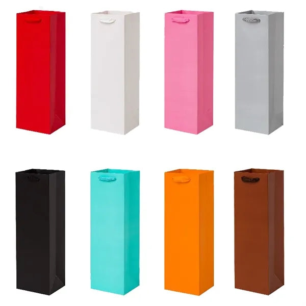Paper Wine Bottle Gift Bags with Handles