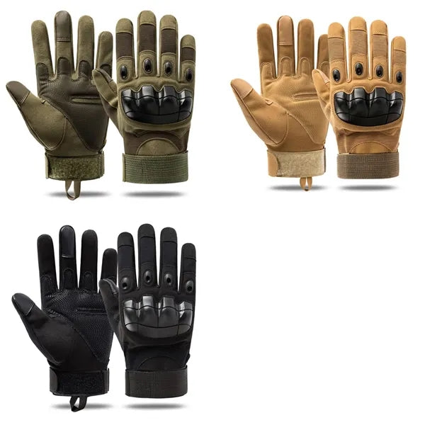 Touchscreen Tactical Gloves With Hard Knuckle