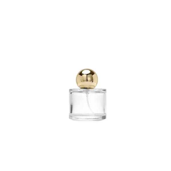 50Ml Transparent Perfume Refillable Glass Spray Bottle