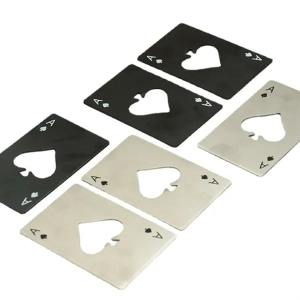 Poker Card Beer Bottle Opener